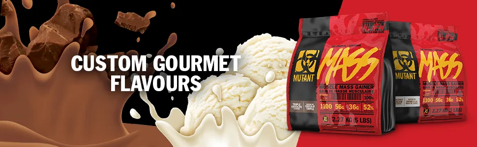 MUTANT MASS Weight Gainer Protein Powder with a Whey Isolate Concentrate and Casein Protein Blend High-Calorie Shake 6.8 kg Cookies and Cream - pre workout supplement protein powder weight loss build muscle