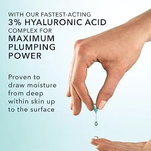 RoC Multi Correxion Hydrate + Plump Serum Capsules 3% Hyaluronic Acid Paraben Free 30 Individual Capsules Unscented 10.25ML - SAFE FOR THE SKIN