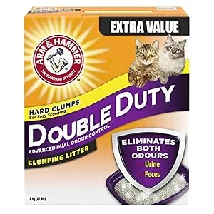 ARM & HAMMER Double Duty Cat Litter Advanced Dual Odour Control 18-kg - product information 1