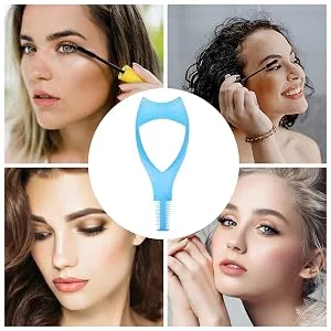 Frifer Lash Applicator Eyelashes Tools Mascara Shield Applicator Guard | Eyelash Tool Lash Buddy False Lashes Helper Lash Mascara Shield Applicator for Lashes Blue - Longevity