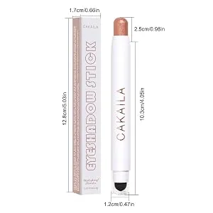 Cream Eyeshadow Stick - Plaster Double-end Eyeshadow Sticks for Eyes | Eyeliner Stick Automatic Rotating Eyeliner Make Up Frifer - Dual End Design