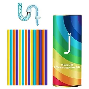 Drain Sticks for Clogs - Drain Cleaner Sticks Clog Remover - Kitchen Bathroom Sink Cleaner and Deodorizer for Sinks and Toilet Drains Frifer - Easy to Operate