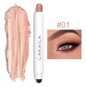 Eyeshadow Stick - Smudge-Proof Double-end Pencil Eyeshadow Stick | Eyeliner Stick Automatic Rotating Eyeliner Make Up Frifer - Abstruse Charm Eye