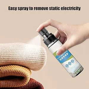 Static Control Spray Control Static Remover Spray Eliminator - Portable Travel Size Cling Static Spray for Clothes Dresses and Fibers - Eliminate static friction