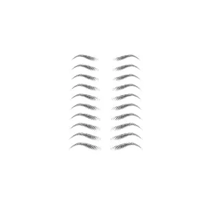 Stick On Eyebrows Temporary Brows - 3D Peel Off Long Lasting Waterproof Natural False Eyebrows Makeup Sticker For Eyebrow Grooming Shaping Frifer - Fuller Eyebrows Eyebrow feature a hair-like