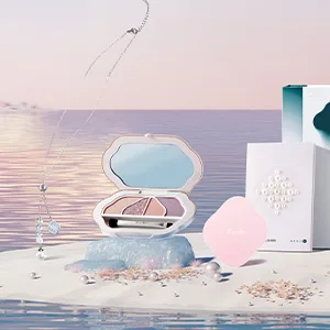 FLORASIS Eastern Romance Eyeshadow Palette(Pearl Edition) (521 Mermaid in Moonlight) - 521 eyeshadow