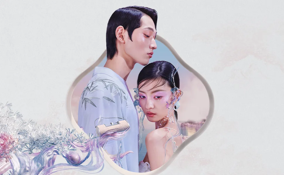 FLORASIS Eastern Romance Eyeshadow Palette(Pearl Edition) (521 Mermaid in Moonlight) - eyeshadow palette
