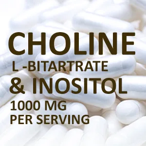 Choline & Inositol 1000mg - 200 Veggie Caps (100% Vegetarian, Non-GMO & Gluten-Free) - product information 13
