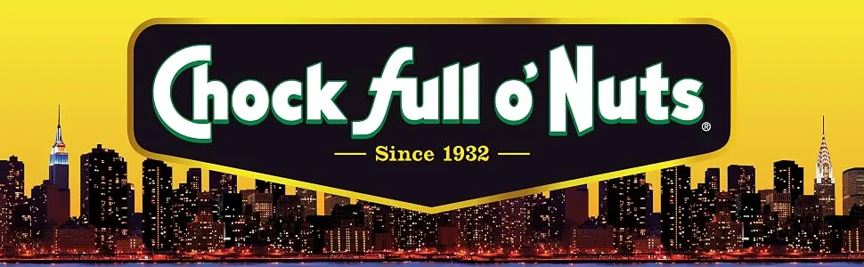 Chock Full oNuts Original Roast Ground Coffee, Medium Roast  Coffee Beans  Smooth, Full-Bodied Medium Blend with A Rich Flavor (30.5 Oz. Can) Original Roast 1.90 Pound (Pack of 1) - CFON