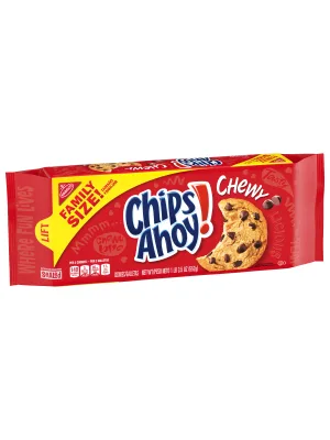 CHIPS AHOY! Original Chocolate Chip Cookies & Chewy Cookies Bundle, Family Size, 3Count(Pack of 1) - image