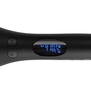 CHI Spin N Curl Ceramic Rotating Curling Iron | 1.25 Curling Iron | Ideal for Shoulder-Length Hair Between 6-16" | Include Cleaning Tool | Matte Black Black 1 Count (Pack of 1) - Spin N Curl, curling iron, hair wand, temperature