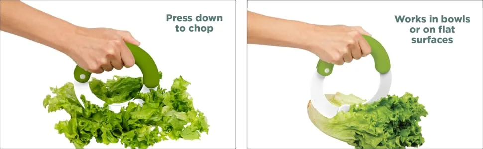 Chef'n SaladShears Lettuce Chopper - White Lettuce Chopper - Chef