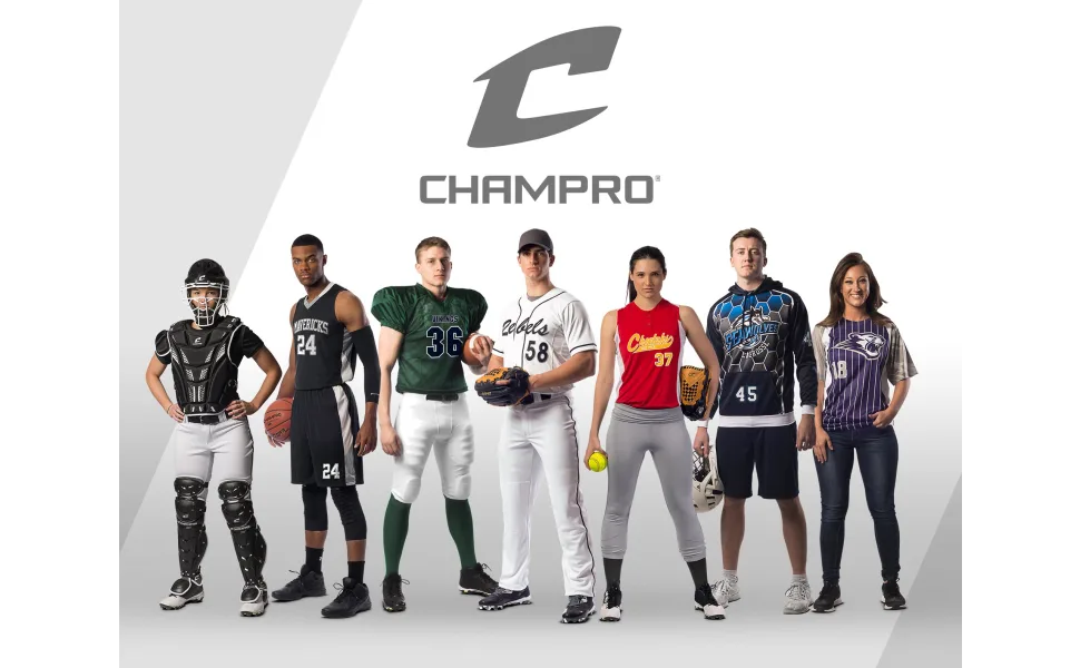 CHAMPRO Single Wristband Playbook YOUTH Black - image