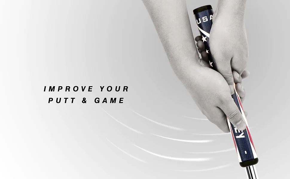 CHAMPKEY USA Pistol Golf Putter Grip | Comfortable Polyurethane and Lightweight Putter Grips Standard Pistol(No Tapered) - product information 7