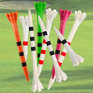 Champ 3-1/4" My Hite FLYtee Stripe Golf Tee, 100 Count White/Blue - FLYTEE MY HITE