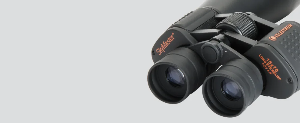 Celestron  SkyMaster 15x70 Binocular  #1 Bestselling Astronomy Binocular  Large Aperture for Long Distance Viewing  Multi-coated Optics  Carrying Case Included  Ultra Sharp Focus SkyMaster 15x70 Binocular Binocular only - Comfortable & Eyeglass Friendly