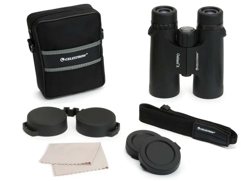Celestron  Outland X 8x42 Binoculars  Waterproof & Fogproof  Binoculars for Adults  Multi-Coated Optics and BaK-4 Prisms  Protective Rubber Armoring 8x42 Outland X - Better Viewing