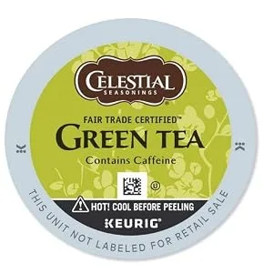 Celestial Seasonings Authentic Green Tea, K-Cup Portion Pack for Keurig K-Cup Brewers, 24-Count - product information 1