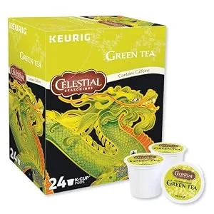 Celestial Seasonings Authentic Green Tea, K-Cup Portion Pack for Keurig K-Cup Brewers, 24-Count - product information 2