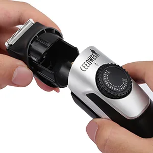 Ceenwes Beard Trimmer & Beard Trimmer for Men Hair Clipper 2 Combs Cleaning Brush Power Adapter Oli Bottle Length Settings with Precision Dial USB Charging - product information 6