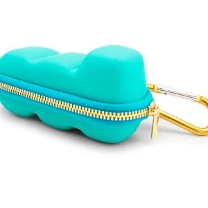 Casematix Turquoise Asthma Inhaler Travel Case, Does Not Include Inhaler Medicine - case