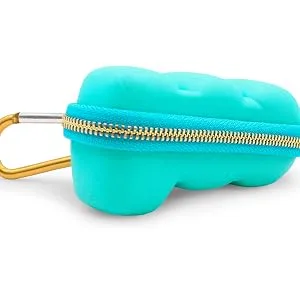 Casematix Turquoise Asthma Inhaler Travel Case, Does Not Include Inhaler Medicine - case
