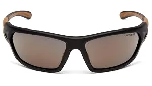 Carhartt Carbondale Safety Sunglasses with Sandstone Bronze Lens Black/tan Blacktan Sandstone Bronze Lens - product information 2