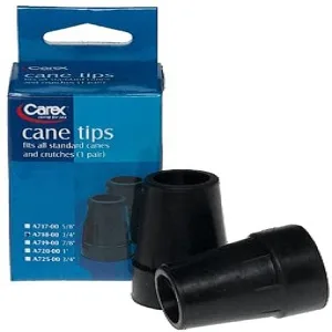 Carex Cane Tip 3/4, Black - product information 2