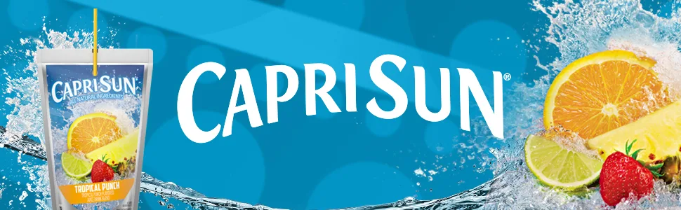Capri Sun Roarin' Waters Fruit Punch Wave Naturally Flavored Water Beverage (40 ct Pack, 4 Boxes of 10 Pouches) - product information 1