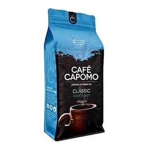Capomo Herbal Coffee Substitute - Acid, Caffeine And Gluten Free - Natural Dark Roast - Maya Nut - 11 oz.'s - From Tattva's Herbs - capomo