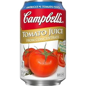 Campbell's Tomato Juice, 11.5 oz. Can (Pack of 24) - product information 2