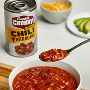 Campbells Chunky Healthy Request Soup, Beef Soup With Country Vegetables, 18.8 Ounce Can - chunky chili soup
