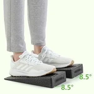 Calf Stretcher, 3pcs Slant Board for Physical Therapy Leg Exercisers, Adjustable Knee Wedge, Mobilization Wedge for Stretching, Leg Extender, Calf Extender - Slant Board Calf Stretcher
