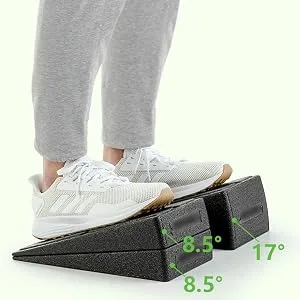 Calf Stretcher, 3pcs Slant Board for Physical Therapy Leg Exercisers, Adjustable Knee Wedge, Mobilization Wedge for Stretching, Leg Extender, Calf Extender - Slant Board Calf Stretcher