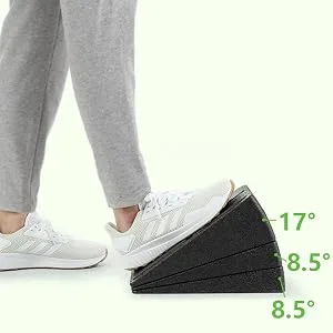 Calf Stretcher, 3pcs Slant Board for Physical Therapy Leg Exercisers, Adjustable Knee Wedge, Mobilization Wedge for Stretching, Leg Extender, Calf Extender - Slant Board Calf Stretcher