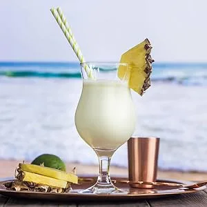 By The Cup Mood Spoons used with & includes (1) Dole Pineapple Lactose-Free Soft Serve Mix, 4.40 Pound Bag - lifestyle 1