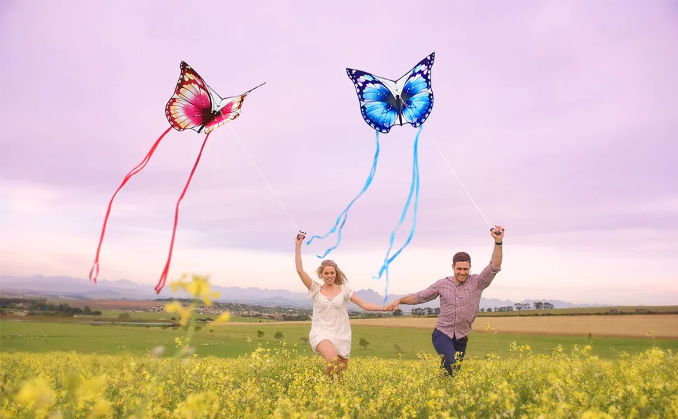 Butterfly Kite Pink - Kites for Adults