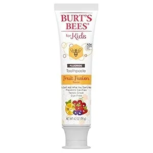 Burt's Bees Kids Toothpaste, Fluoride toothpaste, Fruit Fusion, 4.2 oz - product information 1