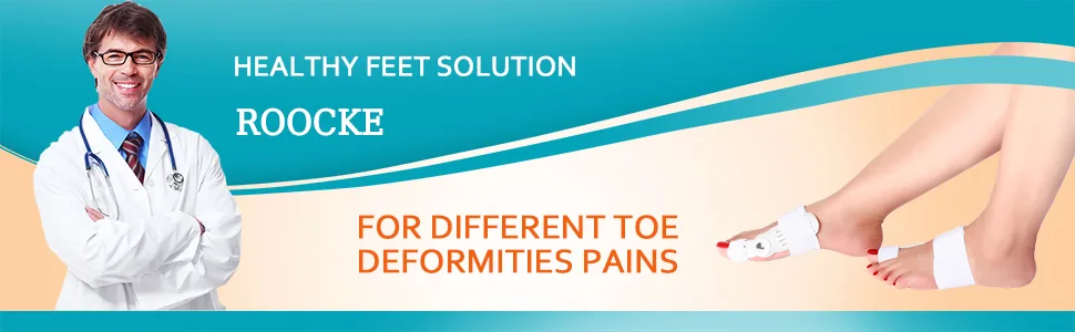  Bunion Corrector for Women(2 Pcs)，Hallux Valgus Brace Splint Pads Bunion Big Toe Separators Straightener  - Bunion Corrector