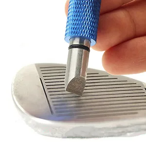 Bulex Golf Club Groove Sharpener, Re-Grooving Tool and Cleaner for Wedges & Irons - Generate Optimal Backspin - Suitable for U & V-Grooves blue - product information 4