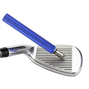 Bulex Golf Club Groove Sharpener, Re-Grooving Tool and Cleaner for Wedges & Irons - Generate Optimal Backspin - Suitable for U & V-Grooves blue - product information 8