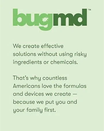 BugMD Empty Refillable Spray Bottle 32 oz - for Use with BugMD Pest Control Essential Oil Concentrate(sold separately), Spray Bottle with 3 Sprays Modes-Lock, Pest Repellent Mist for Home, Durable, BPA-Free 32 Fl Oz (Pack  - BugMD