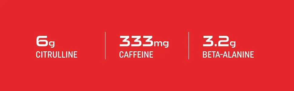 Bucked Up - Woke - HIGH STIM Pre Workout - Best Tasting - Focus Nootropic, Pump, Strength and Growth, 30 Servings (Blue Raz) - product information 4