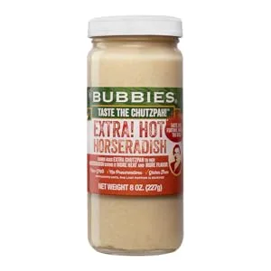 Bubbies Sauerkraut, 25 oz - Extra Hot Horseradish