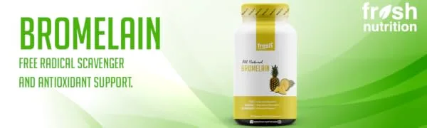 Bromelain  High Strength Bromelain Supplement  Vegan Friendly, Non GMO, Gluten and Soy Free - Bromelain