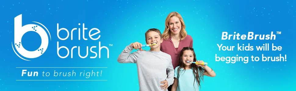 BriteBrush - GameBrush - The Interactive Smart Kids Toothbrush, 1 Count - BriteBrush