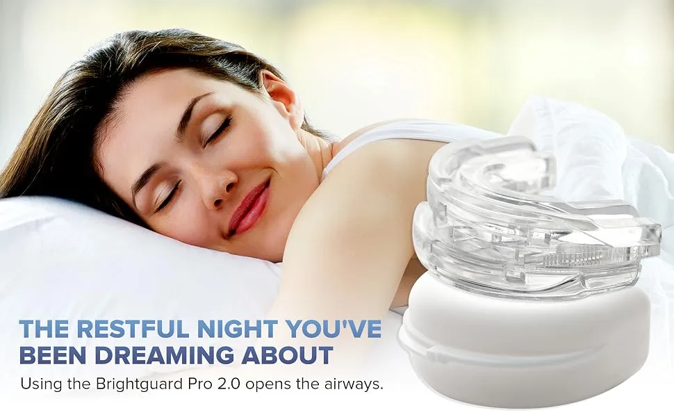 Bright Guard 2.0 Adjustable Night Sleep Aid Bruxism Mouthpiece Mouth Guard - product information 7