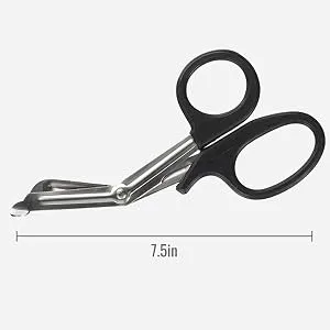 Briggs Precision Cut Shears Scissors for Medical or Personal Use, 7.5 inches, Red Red 7.5 Inch - MEASUREMENTS