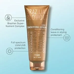 Brazilian Blowout Deep Conditioning Masque,8 Fl Oz (Pack of 1) - Daily Smoothing Serum