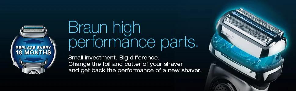 Braun Series 7 70S Electric Shaver Head Replacement Cassette  Silver 70s Replacement Head - product information 1